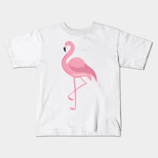 Flamingo Digital Painting Kids T-Shirt